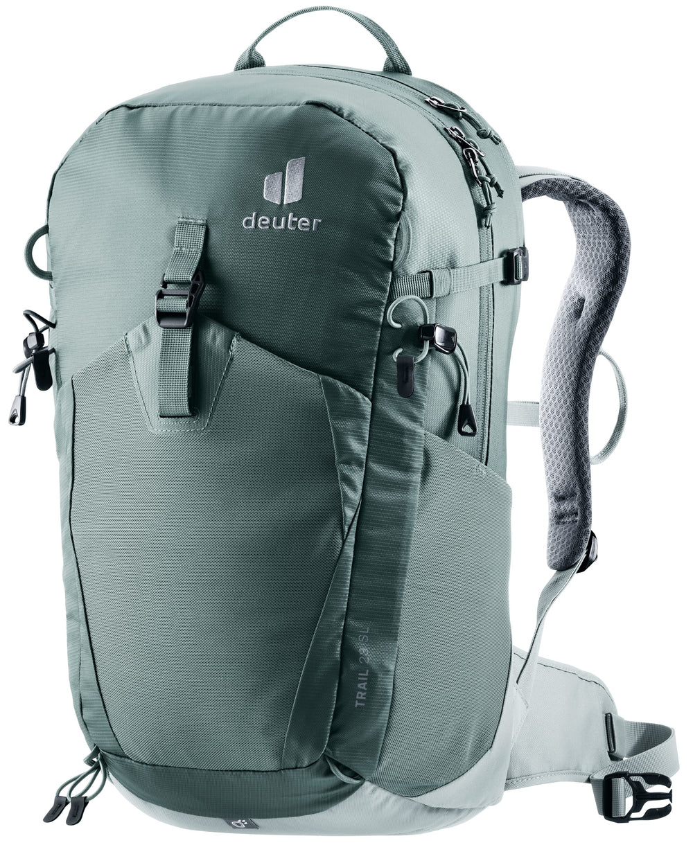 Deuter Women's Trail 23L SL front view with quick-access pocket for essentials.