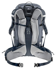 Deuter Trail Pro 31 SL carabiner attachments keep via ferrata gear within reach.