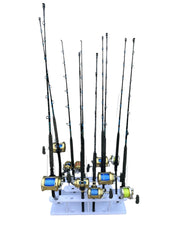 Dev Fishing fph16 bent butt rod holder with flush rests for tidy boat storage.