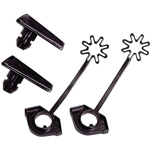 Dial evaporative cooler replacement pad frame latch for easy maintenance and secure fit.