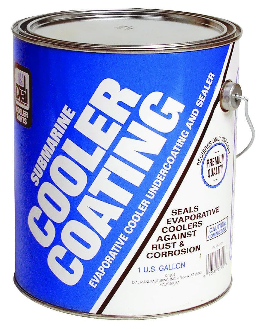 Dial GAL Cooler Coating bottle front, easy-to-handle packaging for quick setup.