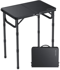Diceaynico folding camping table compact folded for easy transport