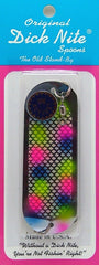 Dick Nite 4010 Dodger Clown UV dodger boosts visibility for night fishing
