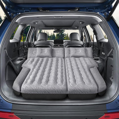 DikaSun SUV inflatable bed front view highlights premium flocking and comfortable sleep on trips.