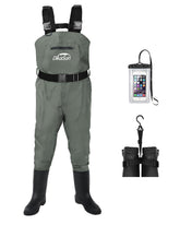 DikaSun waders true-to-size fit: comfortable unisex wear for long fishing sessions.