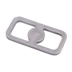 Dilwe Fire Starting Tool closeup reveals steel surface and flint area for reliable spark generation.