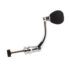 Dilwe reel handle showing hex trunk design for firm attachment