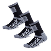 Dimok warm socks outer view in black, for winter warmth and everyday comfort.