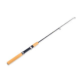 Dioche telescopic rod extended for versatile freshwater and ice fishing, smooth line control.