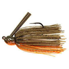 Dirty Jigs CFAC-716 Scott Canterbury Flippin' Jig in Alabama Craw, ideal for flipping into cover.