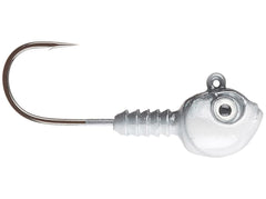 Guppy Head Jig GPYGS-1810 in Gizzard Shad color, 1/8oz, 1/0 hook, close-up