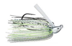 Dirty Jigs SJDS-38 Swim Jig has 3-D eyes for a lifelike presentation