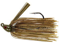 Dirty Jigs SJGRP-516 Swim Jig with bullet head and high-definition skirt for weed-friendly movement.