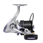 Diwa spinning reels 8000 drag test shows power for big freshwater or saltwater fish.