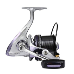 Diwa spinning reels 8000 drag test shows power for big freshwater or saltwater fish.