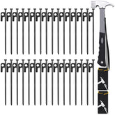 DkOvn tent stakes 8in ready for quick, secure campground setup.