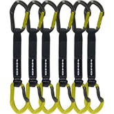 DMM Alpha Sport Quickdraw gate focus enables smoother clipping on steep routes