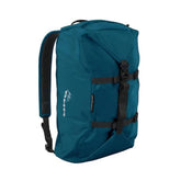 DMM Classic Rope Bag 2020 blue, front view, highlights 32L capacity for ropes and gear.