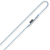 DMM Dynatec 8mm sling close-up highlighting durability and lightweight feel for climbing gear