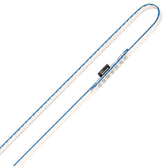 DMM Dynatec 8mm sling close-up highlighting durability and lightweight feel for climbing gear