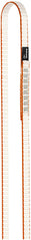 DMM Dynatec Open Sling 11mm orange with a slim profile for narrow threads.