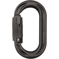 DMM PerfectO Matt Grey Locksafe A597MG with oval profile for streamlined clipping and durability.