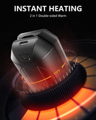 Dnaleao hand warmers 2-pack side view highlights slim profile for on-the-go warmth