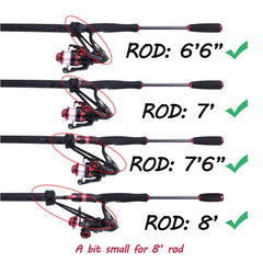 Dndo rod sleeve stretched to fit wider diameters