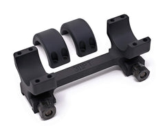 DNZ Freedom Reaper Picatinny Rail, front view, aligns with receiver for quick target acquisition.