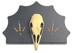 Do All Outdoors Dead Deer Iron Turkey Mount on wall display showcases your trophy with a stylish finish.