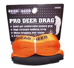 Do-All Outdoors Pro Deer Drag easy-application design slips over deer head.