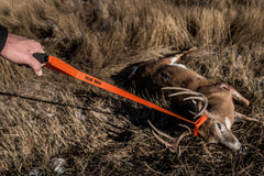 Do-All Outdoors Pro Deer Drag slips over head for fast setup.