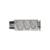 Do-it Mold Flat Bank Sinker 3 oz, 4 oz and 5 oz (D3356)
