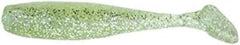 DOA Cal Shad Tail fishing hook shows lifelike action for bass and panfish
