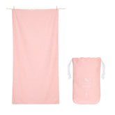 Dock & Bay beach towel quick-dry fabric for fast post-swim drying and minimal dampness
