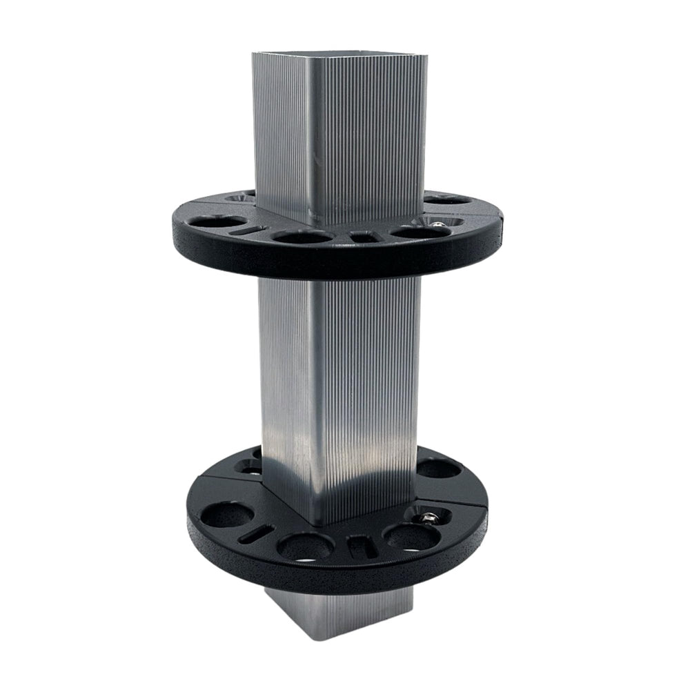 DockBloxx dock storage holds six fishing rods securely.