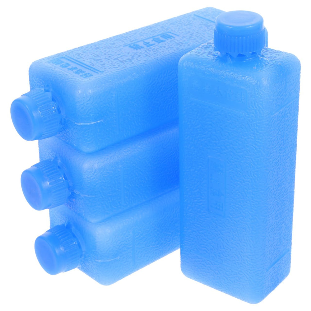 DOITOOL reusable ice packs placed in a cooler to keep groceries cold for outings