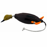 Dokken Dead Fowl Black Duck Trainer: soft foam body for lifelike field practice.