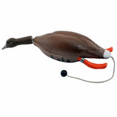 Dokken Large Speckbelly Goose Dummy front view for improved fetch training and hold.