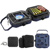 Dollate stove dual-burners ready for fast outdoor meals on the trail.
