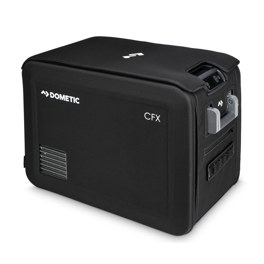 Dometic CFX5 45L protective cover closeup with EVA foam protection against scrapes and weather