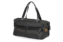 Dometic Unrestricted 25L open compartment shows versatile carry for drinks, gear, and laptop.