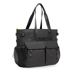 Dometic Unrestricted Tote XL Cooler slate-grey front view, ideal for road trips and beach days.