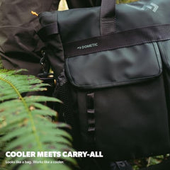 Dometic Unrestricted Tote XL Cooler slate-grey interior lining highlights leakproof design.