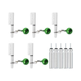 DONGKER 5Pcs fishing glow sticks kit with LED night light