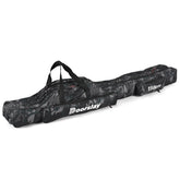 Doorslay fishing rod case with three-layer Oxford build, organized space for rods and tackle on trips.