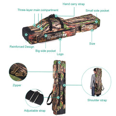 doorslay front pockets for lures and small tools stability