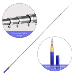 Doorslay pen fishing rod kit 70-inch longer casting options on water