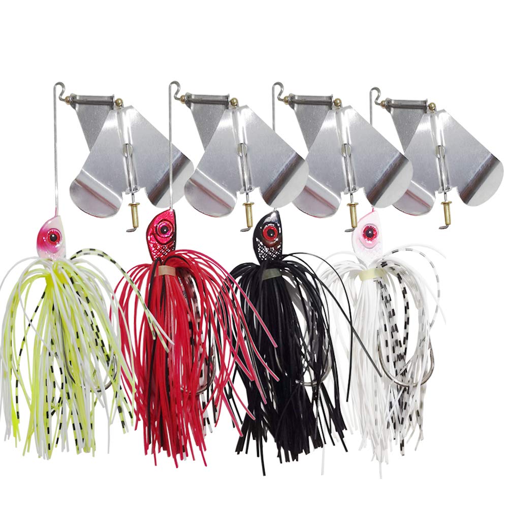 Dorada buzzbait spinnerbait with 45-strand silicone skirt