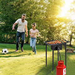 Doredo outdoor stove with detachable legs for portable transport